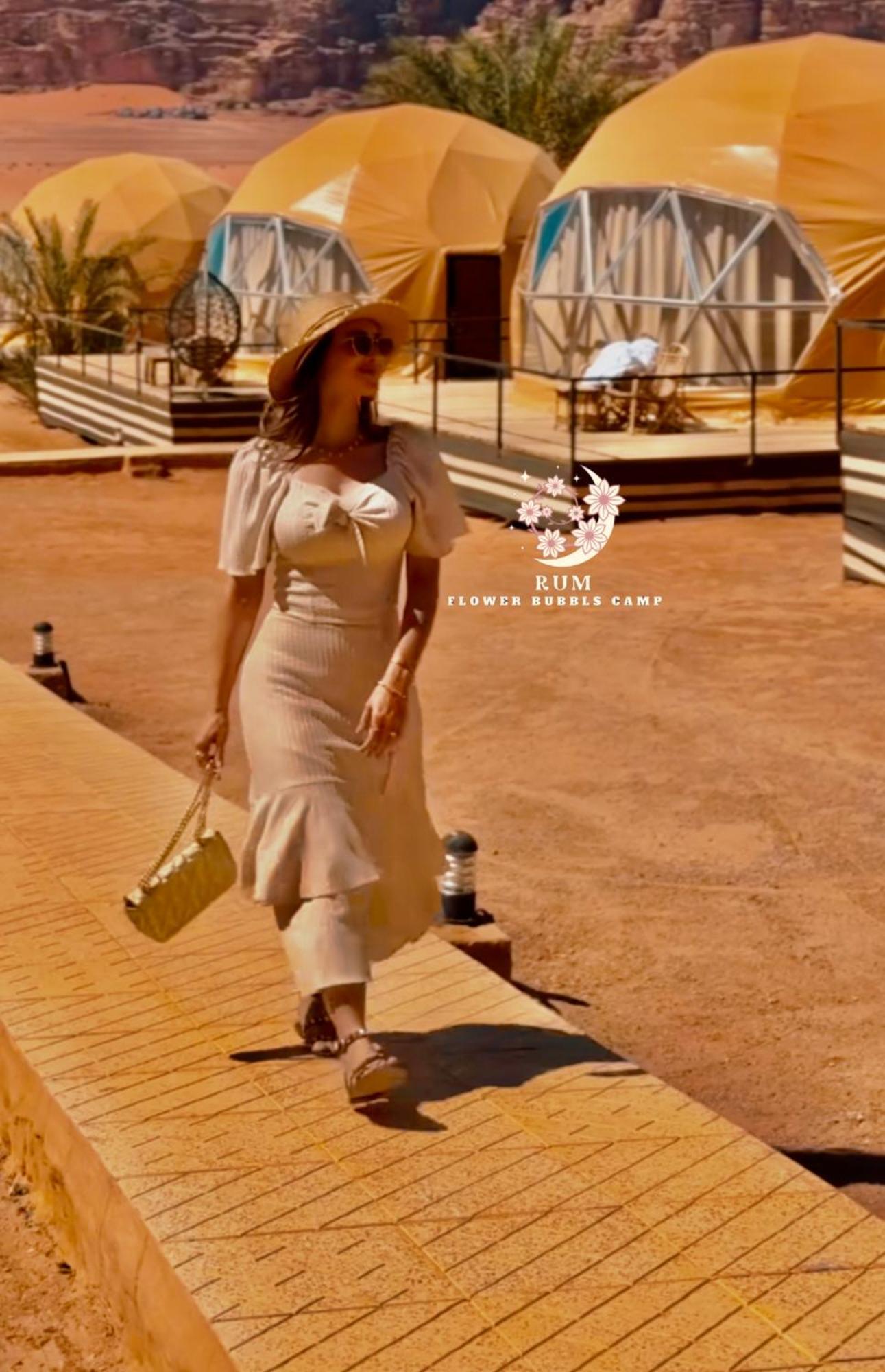 Rum Flower Bubbles Luxury Camp Wadi Rum Exterior foto